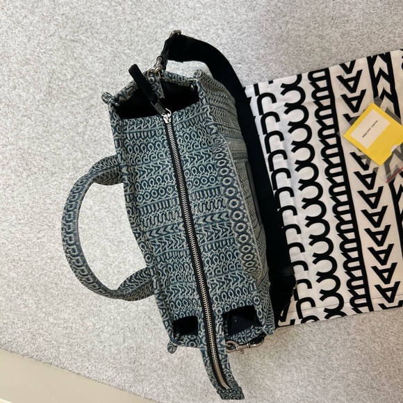Marc Jacobs Denim Monogram Tote - Picture 6 of 7